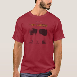 Grafische Schablone: Größtenteils menschlich T-Shirt