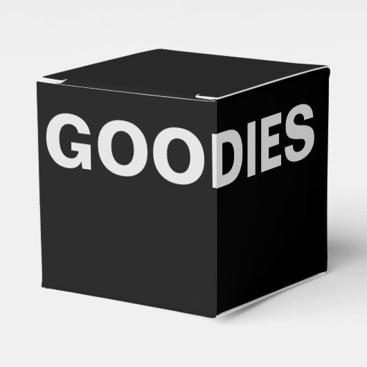 GRAFISCHE SCHWARZE UND WEISSE WAREN FÜR DAS FELD GESCHENKSCHACHTEL (Vorderseite)