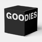 GRAFISCHE SCHWARZE UND WEISSE WAREN FÜR DAS FELD GESCHENKSCHACHTEL (Rückseite)