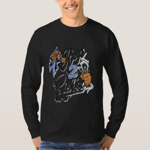 Grafische T-Shirts Rag 2 Rich Sneaker Match 5 Oreo