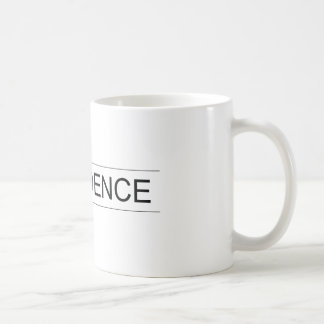 Grafische Tasse für das Vertrauen - Sonnenuntergan