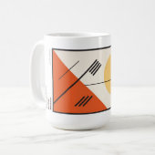 Grafischer Entwurfs-GeschichtsTassen: Kaffeetasse (Vorderseite Links)