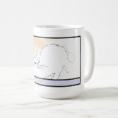 Grafischer Entwurfs-GeschichtsTassen: nouveau Kaffeetasse (VorderseiteRechts)