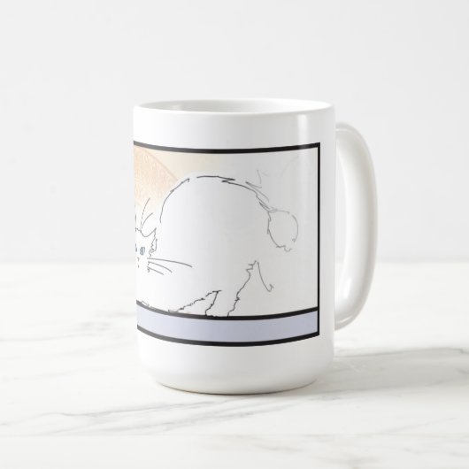 Grafischer Entwurfs-GeschichtsTassen: nouveau Kaffeetasse (VorderseiteRechts)