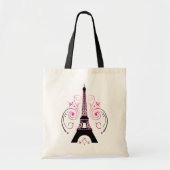 Grafischer Entwurfs-Tasche Eiffel-Turm-Paris Tragetasche (Vorne)