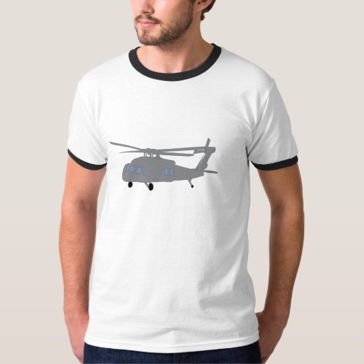 Grafischer ErstT - Shirt-Hubschrauber T-Shirt (Vorderseite)