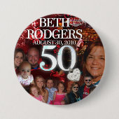 grafischer Knopf Button (Vorderseite)