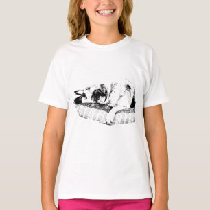 Grafischer Komfort, Lounging Dog Tee