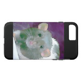 Grafischer Ratten-Telefon-Kasten Case-Mate iPhone Hülle (Rückseite (Horizontal))