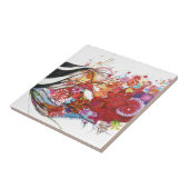 Grafischer Sparrow Fliese (Seite)