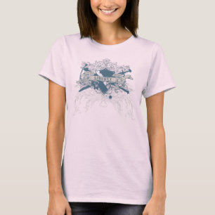 Grafischer T - Shirt Damen-Liberty (Libertas)