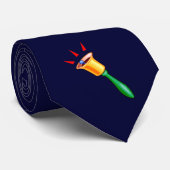 Grafisches Bild des Handbell, Handglockenspielbild Krawatte (Gerollt)