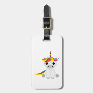 Grafisches Einhorn Gepäckanhänger