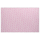 Grafisches Elefantenhug-rosa Muster Stoff (Fat Quarter (45,7 x 55,9 cm))