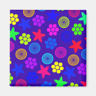 Grafisches Geo Magnet