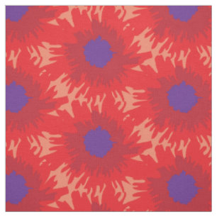Grafisches helles rotes lila stoff