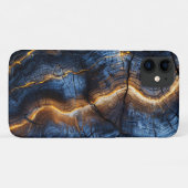 Grafisches Holzdesign Case-Mate iPhone Hülle (Rückseite (Horizontal))