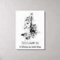 Grafisches Kunst-Grauer Wolf-Wildlife-Kindness-Zit