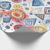 Grafisches Motiv Geschenkpapier (Ecke)