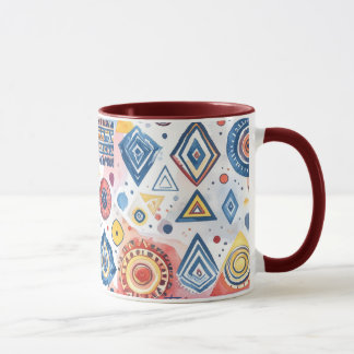 Grafisches Motiv Tasse