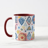 Grafisches Motiv Tasse (Links)