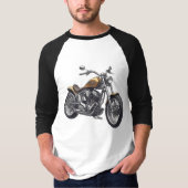 Grafisches Motorrad T-Shirt (Vorderseite)