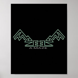 Grafisches Muster Casual Sommerkleidung Einzigarti Poster