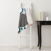 grafisches Muster mehrfarbiger Kreise verschiedene Sherpadecke (Beispiel)