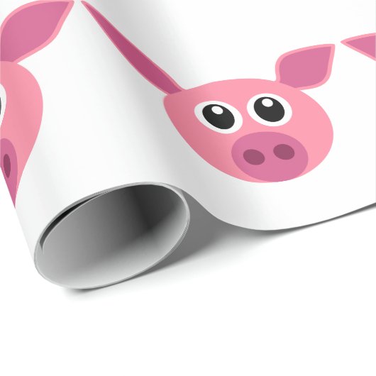 GRAFISCHES SCHWEIN-MUSTER DIGITALS GESCHENKPAPIER (Rolleneckpunkt)