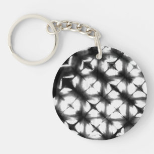 Grafisches Shibori I Schlüsselanhänger