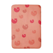 Grafisches Symbol Ihr erstes Muster auf einer beli Badematte (Vorderseite Vertikal)