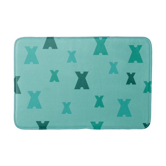 Grafisches Symbol Ihr erstes Muster auf einer beli Badematte (Vorderseite)