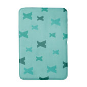 Grafisches Symbol Ihr erstes Muster auf einer beli Badematte (Vorderseite Vertikal)