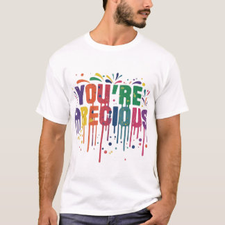 Grafisches T-Shirt der Liebe | Sie sind Wertvoller