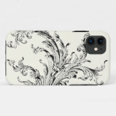 Grafisches Vintages blühen Case-Mate iPhone Hülle (Rückseite (Horizontal))