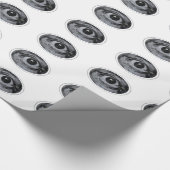 Grafitti Eye Geschenkpapier (Ecke)