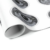 Grafitti Eye Geschenkpapier (Rolleneckpunkt)