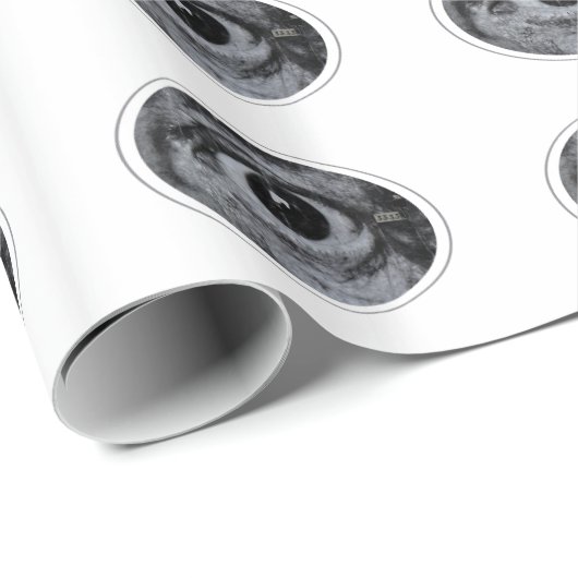 Grafitti Eye Geschenkpapier (Rolleneckpunkt)