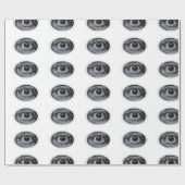Grafitti Eye Geschenkpapier (Flach)