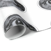 Grafitti Eye Geschenkpapier (Rolleneckpunkt)