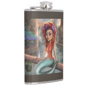 Grafitti Mermaid Flachmann (Rechts)