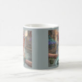 Grafitti Mermaid Kaffeetasse (Mittel)