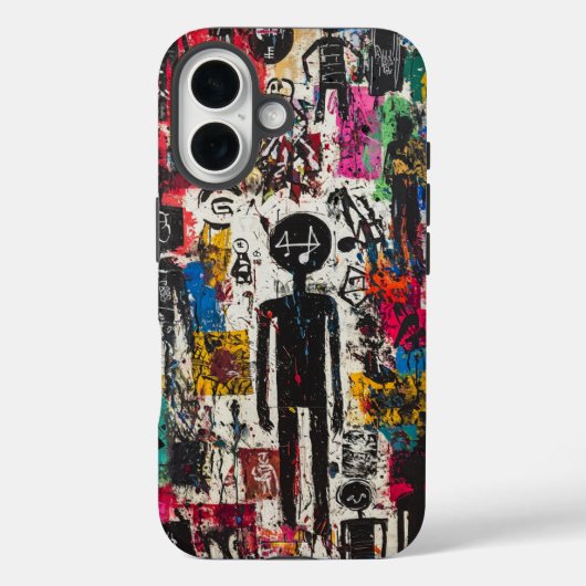 Grafitti Urban Street Art Phone Case (Rückseite)