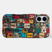Grafitti Urban Street Art Phone Case (Rückseite (Horizontal))