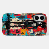 Grafitti Urban Street Art Phone Case (Rückseite (Horizontal))