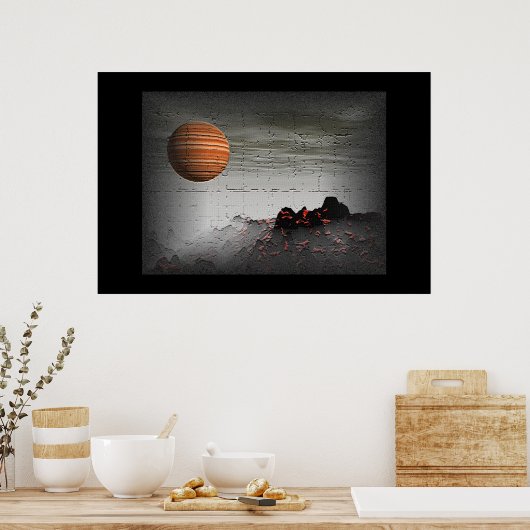 Grafitti Wall Poster (Küche)