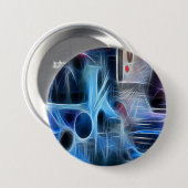 Grafittineon Button (Vorne & Hinten)