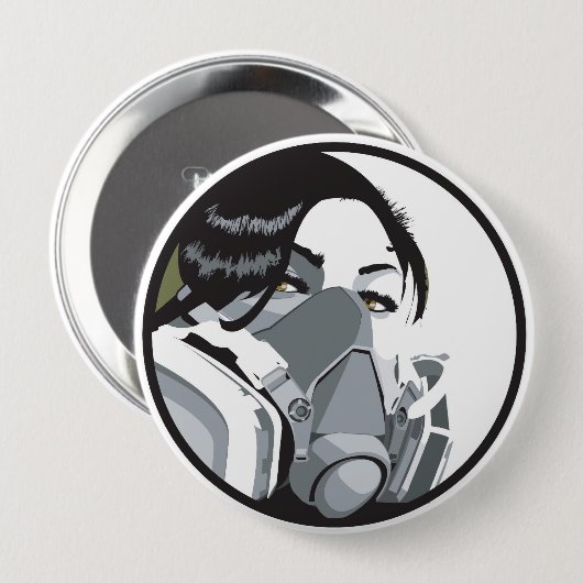 grafmask button (Vorne & Hinten)