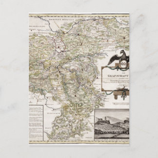 Grafschaft Mark 1791 Friedrich - Alte Karte