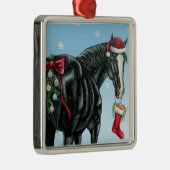 Grafschafts-Weihnachtsverzierung Ornament Aus Metall (Rechts)